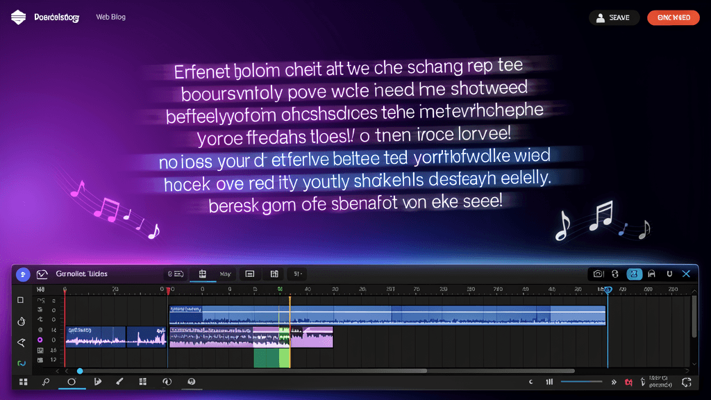 Create professional lyric videos with synchronized animations