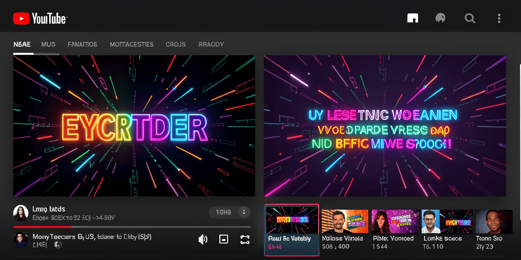 Step-by-step guide to making lyric videos from a YouTube link