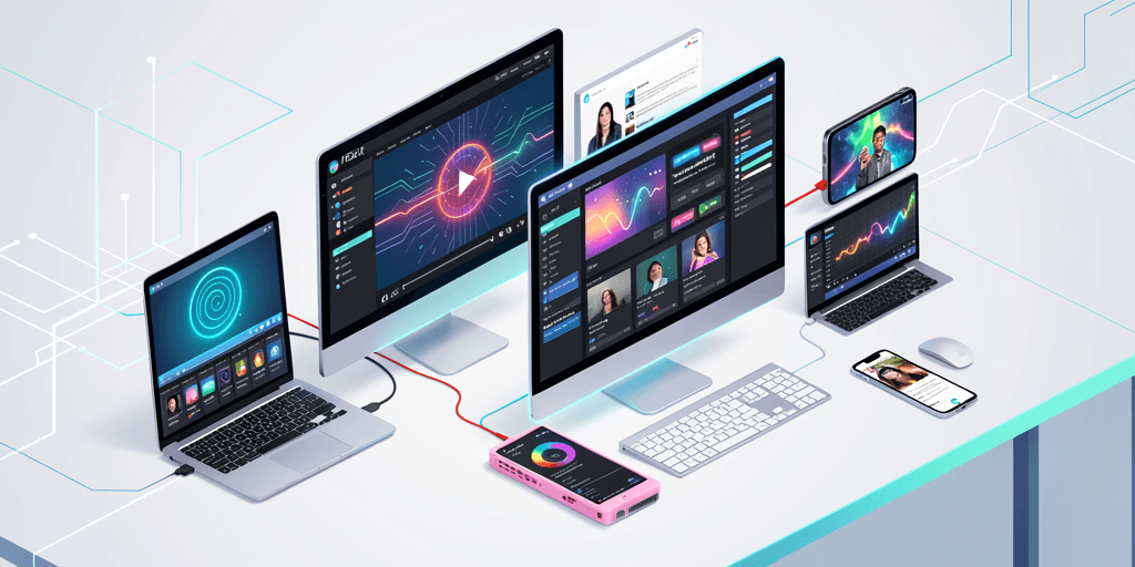 Comparison of free YouTube to lyric video converters in 2026